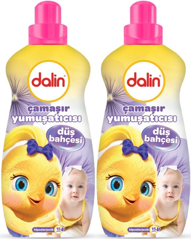 Çamaşır Yumuşatıcı 1500ML Düş Bahçesi (2 Li Set) (Bebeklere Özel)
