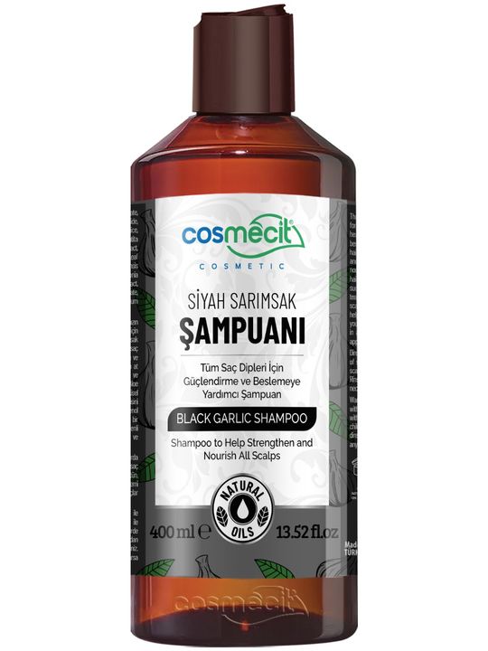 şam649814020 Siyah Sarımsak Şampuanı 400 Ml