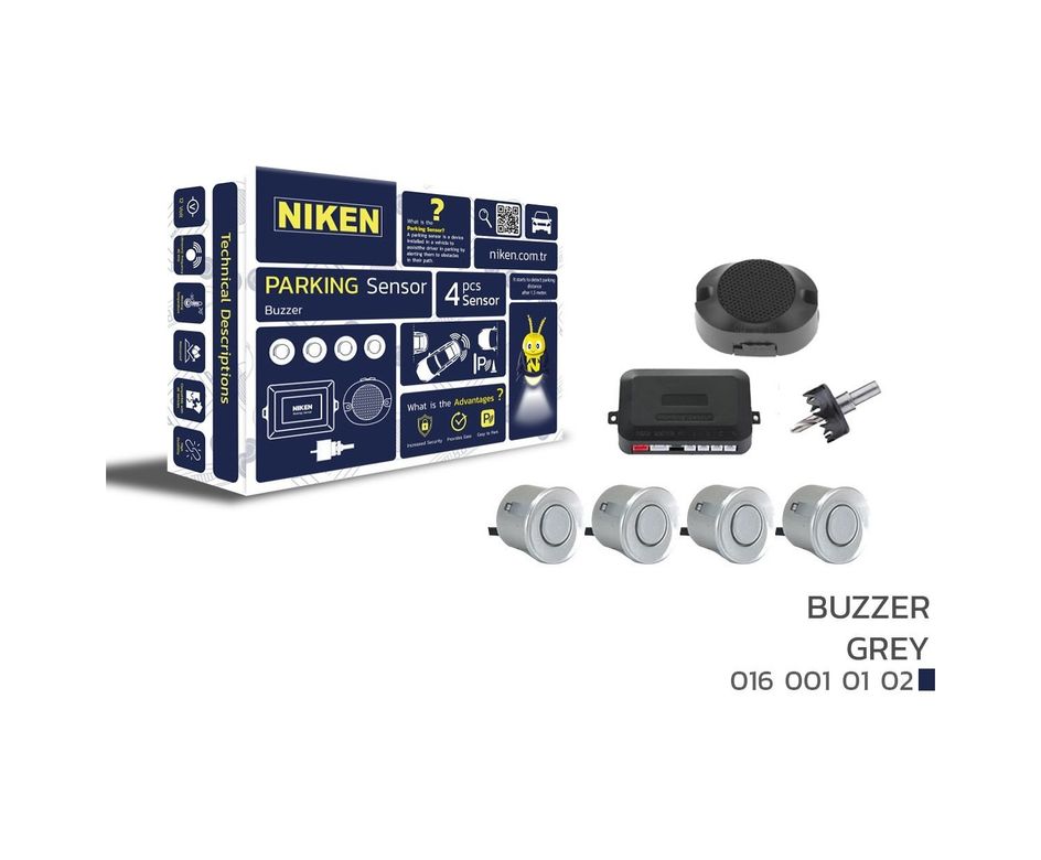 000160010101g6 Park Sensörü Ses İkazlı Gri Niken