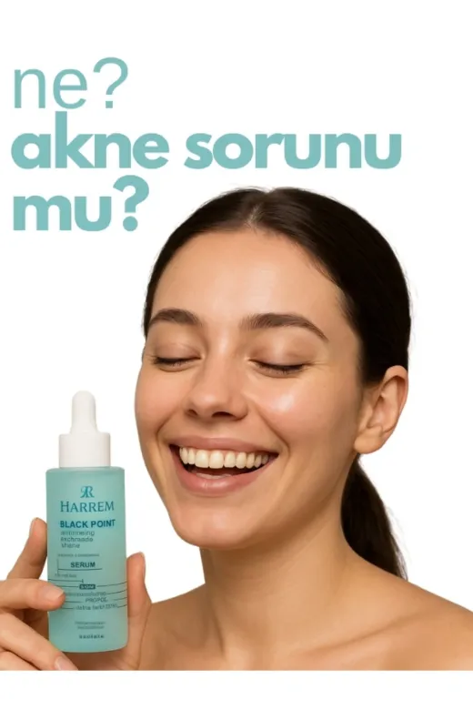 00539 Akneli&yağlı Cilt Tipleri İçin Niacinamide İçeren Cilt Bakım Serumu 30 Ml Black P.int