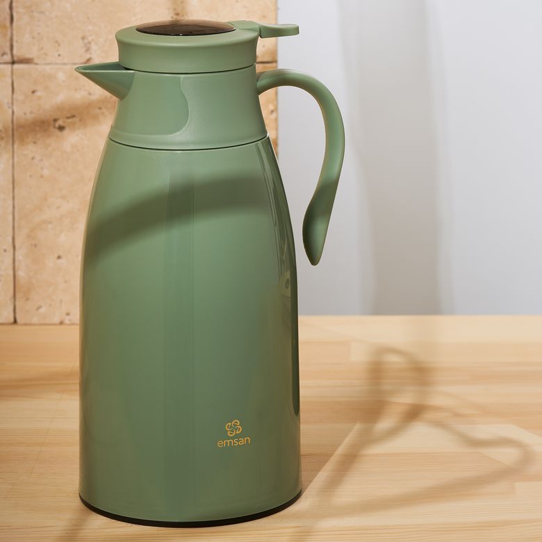1000:: Emsan Royal Termos Yeşil 1,4 L