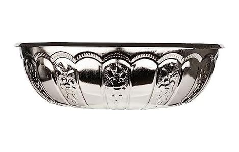 1000 Katalog 57855210124487180184975 Alisveristime Sac Metal Dekoratif Banyo Kasesi Gümüş Rengi