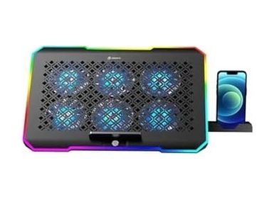 1001 Hediye 132313436 Gamebooster Gb-Ns61 Storm 17&apos &apos Fan/rgb Kontrollü 2Xusb Portlu Notebook Soğutucu