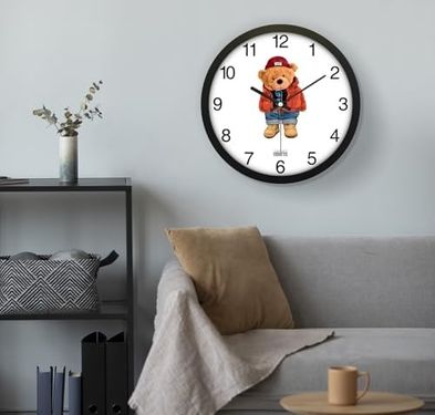 1001Hediye 57855210120498080184975 30 Cm Gerçek Cam Sessiz Mekanizma Duvar Saati 0240-Beyaz-Şekilli-48Cm 91220337