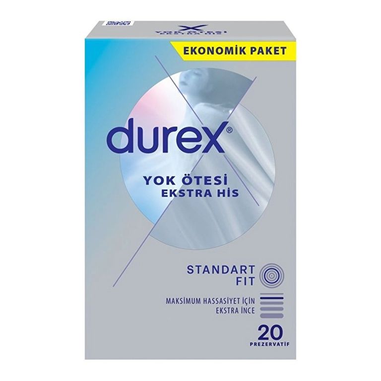 10035156 Durex Yok Ötesi Ekstra His 20 Li Prezervatif