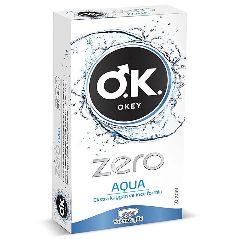 10109726 Okey Zero Aqua 10 Adet Prezervatif