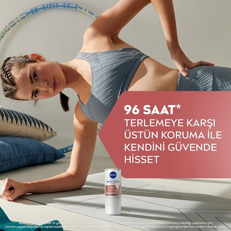 10168288 Nivea Derma Control Clinical 50 Ml Kadın Roll-On