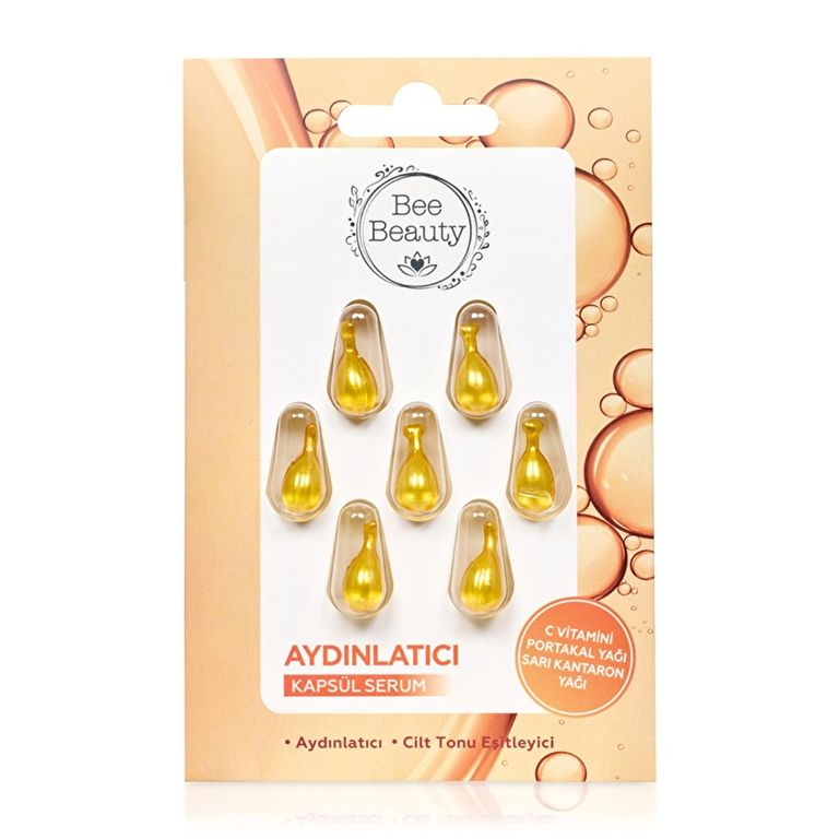 10200735 Bee Beauty Aydınlatıcı 7'li Kapsül Serum