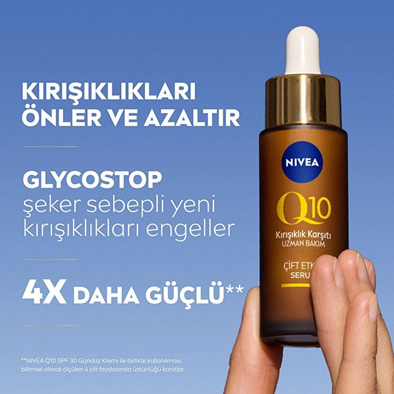 10201119 Nivea 30 Ml Q10 Kırışıklık Karşıtı Çift Etkili Cilt Serumu