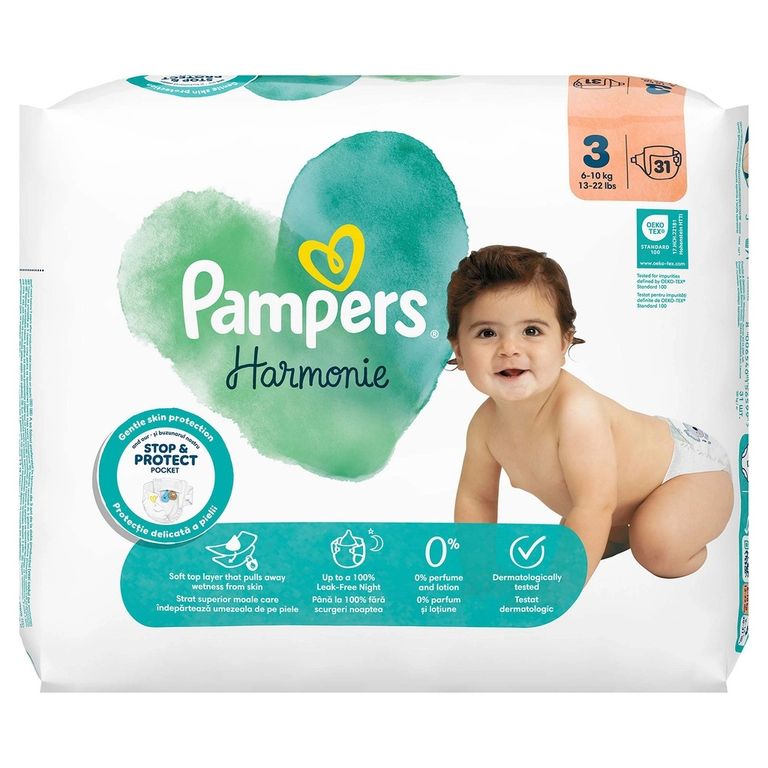 10202369 Prima Harmonie No:3 Midi 31 Adet Bebek Bezi