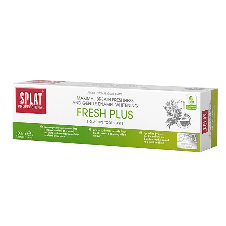 10205653 Splat Professional Fresh Plus Bio Active 100 Ml Diş Macunu