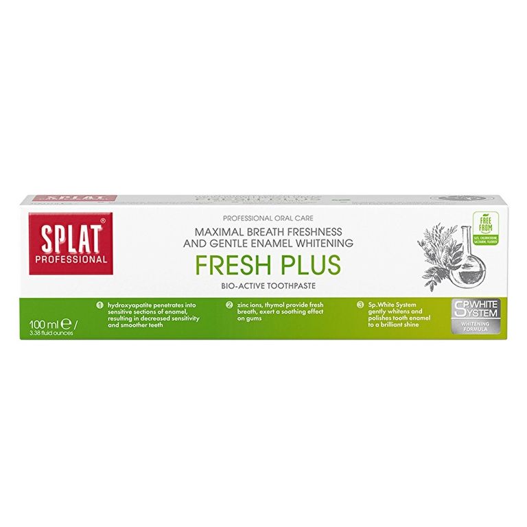 10205653 Splat Professional Fresh Plus Bio Active 100 Ml Diş Macunu