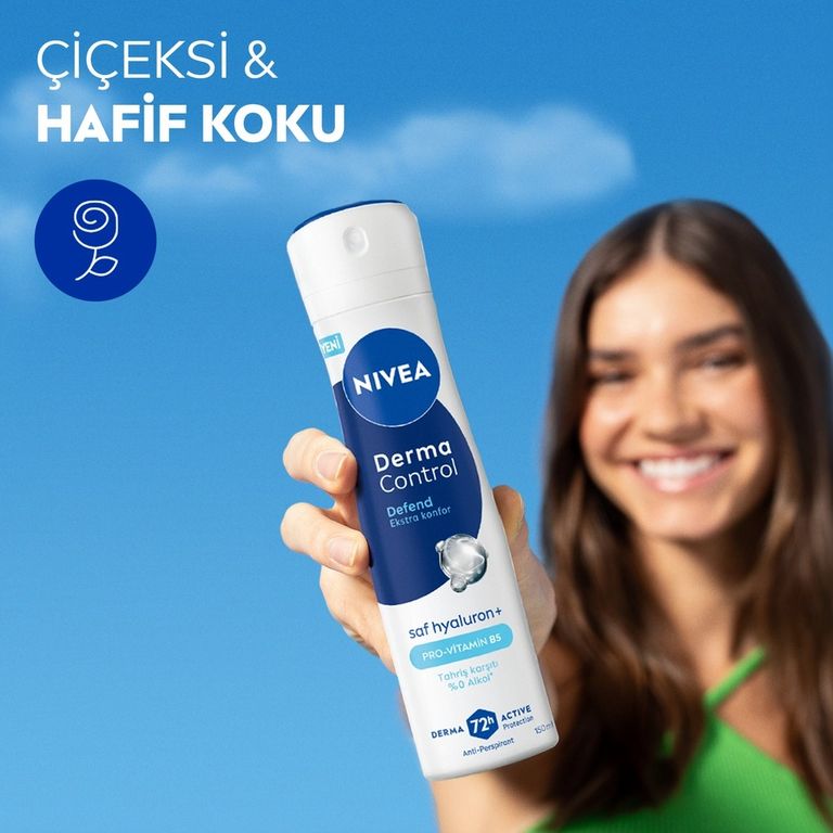 10212521 Nivea Derma Control Defend 150 Ml Kadın Sprey Deodorant