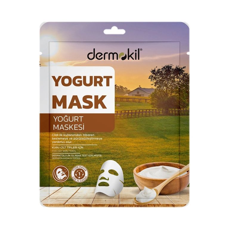 10213018 Dermokil 20 Gr Kuru Ciltler Için Yoğurt Maskesi