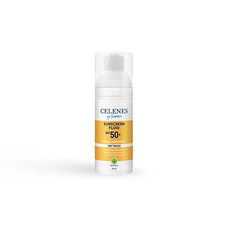 10269010 Celenes Herbal Dry Touch Fluid Spf50+ 50 Ml Yüksek Korumalı Güneş Koruyucu