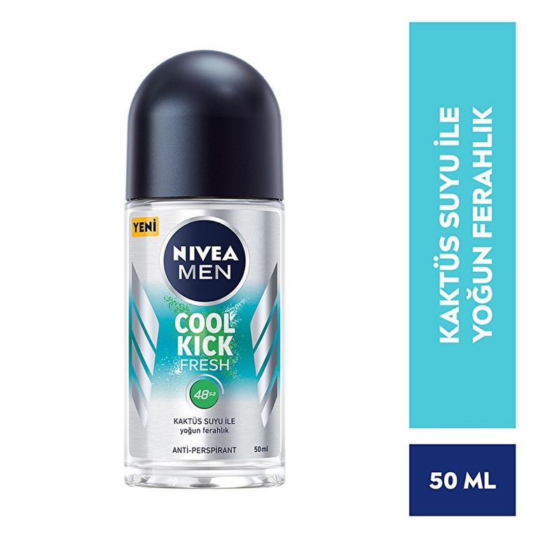 10394255 Nivea Men Coll Kick Fresh Anti-Perspirant 50 Ml Roll-On