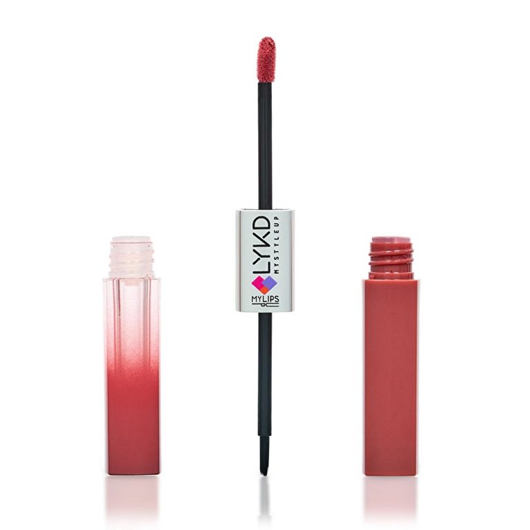 10703985 Lykd 371 Deep Raspberry Double Sided Lipstick Gloss