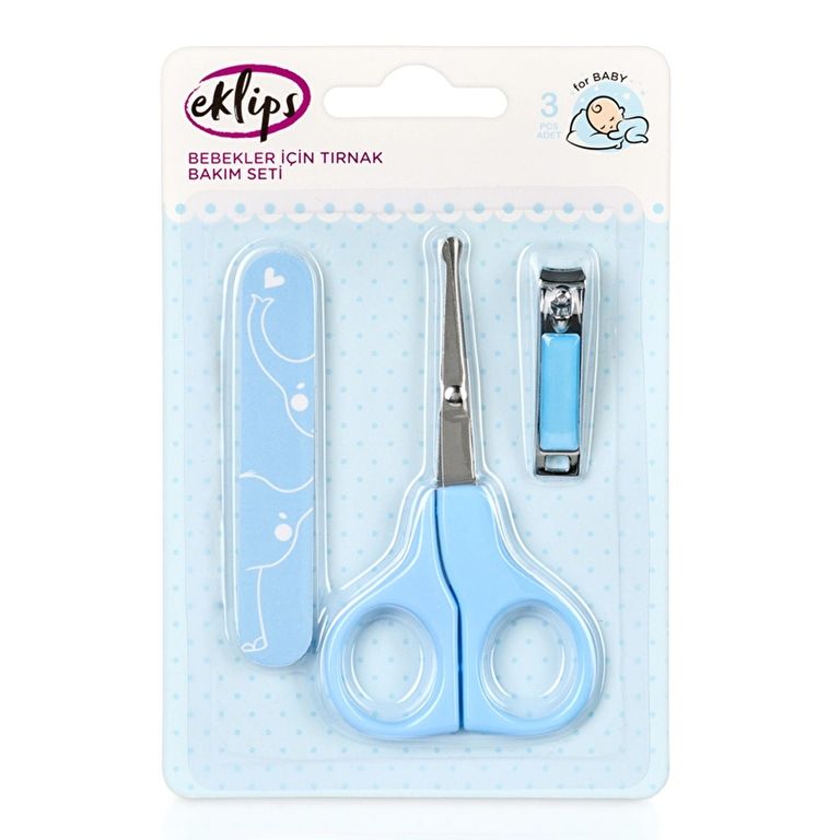 10823615 Eklips Bebek Tırnak Bakım Seti (Asortili)