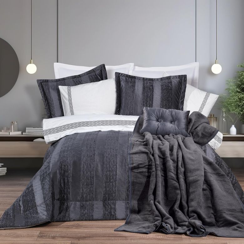 ₺10.999,0 Schafer Home Diamond Çeyiz Seti 11 Parça-Antrasit