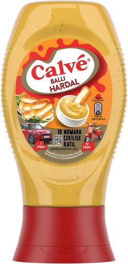 1122365 Calve Sos Ballı Hardal 260 Gr 4 Adet