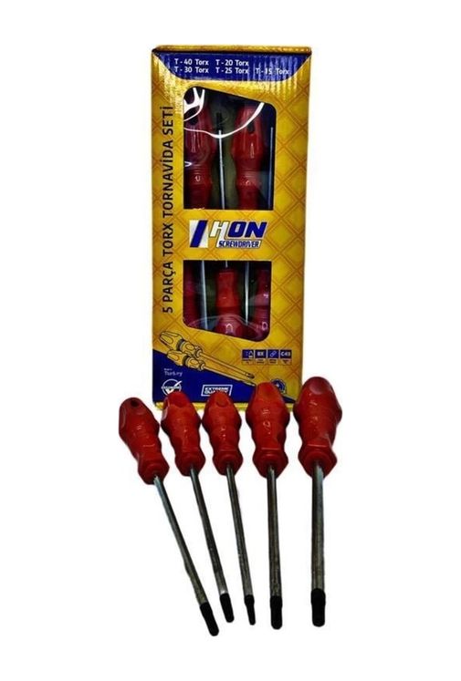 119368020 Just Cheap Store Hon 5 Parça Torx Tornavida Seti