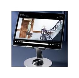 12 Hertz 57855210132528680184975 Katlanabilir Ve Dönebilir Masaüstü Metal Telefon Tutucu Enf-1332