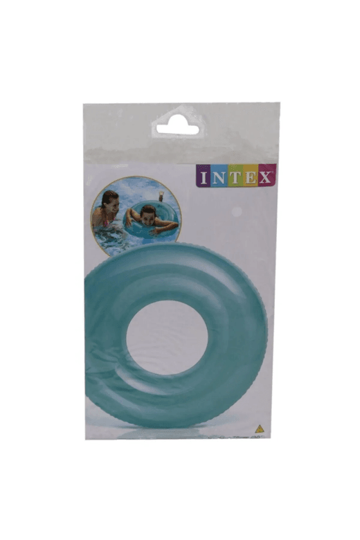 12192024 İntex 59260 Şeffaf Jumbo Şişme Simit 76 Cm