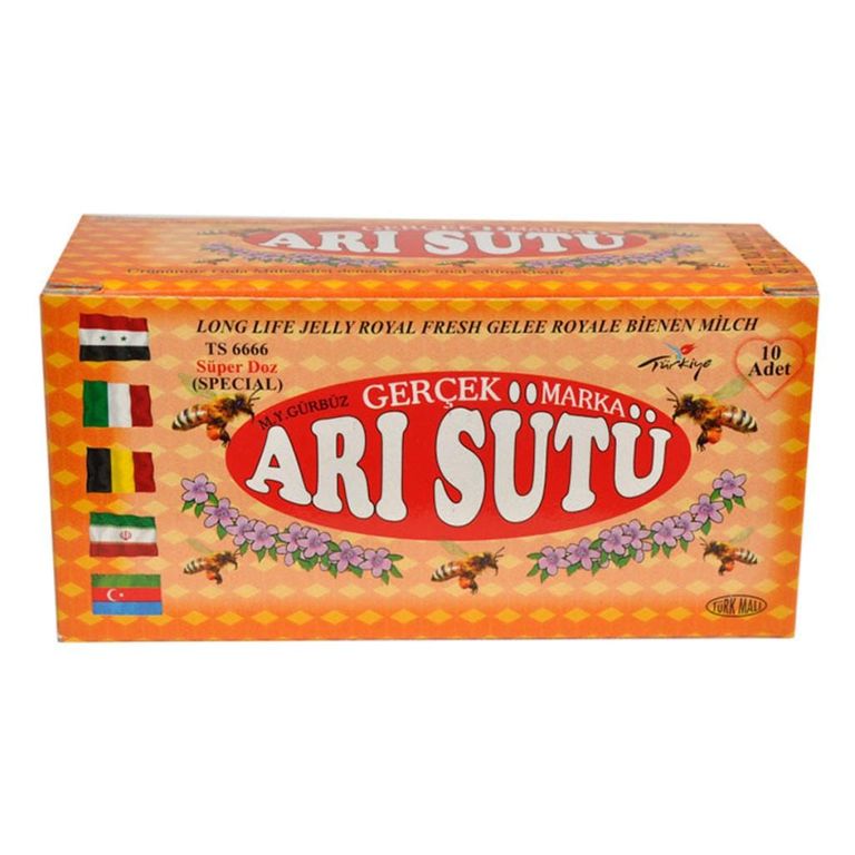 1263088 My. Gürbüz Gerçek Marka Arı Sütü Süper Doz 10 X 100 G