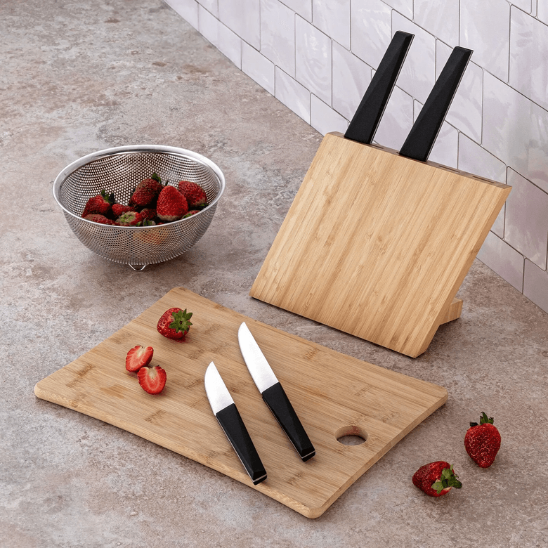 1.299 TL* Emsan Black 5 Parça Bıçak Seti