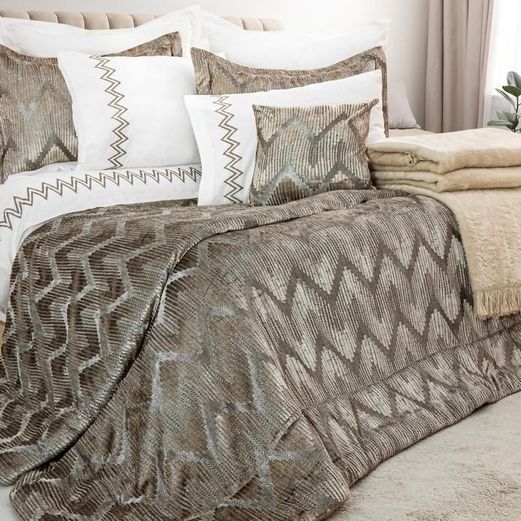 ₺12.999,00*- Schafer Home Bianca Çeyiz Seti 11 Parça-Cappucino