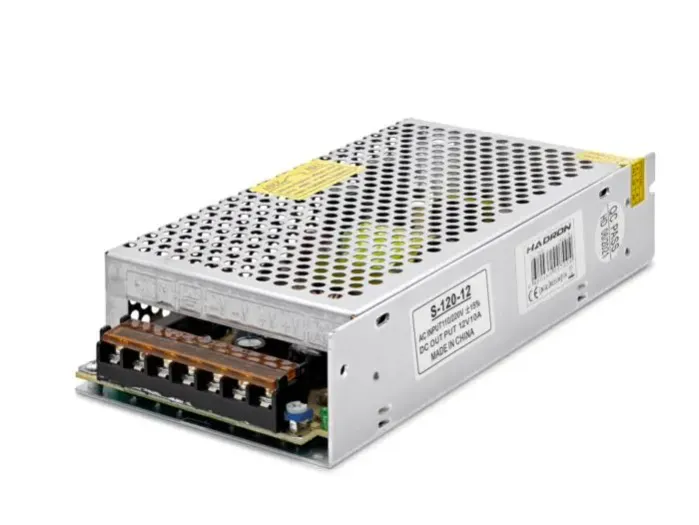 12V 10A 120W Led Ve Kamera Adaptörü - Gümüş B2880