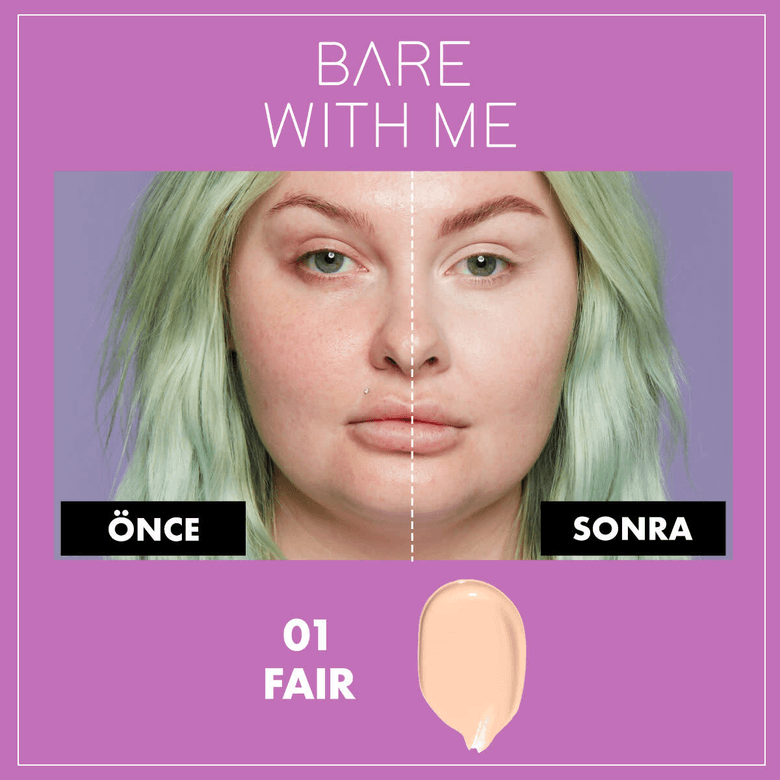 1319556 Nyx Professional Makeup Bare With Me 01 Fair Kapatıcı Serum