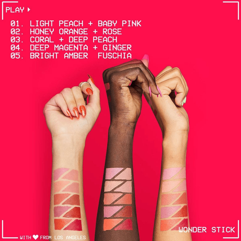 1353212 Nyx Professional Makeup Wonder Stick Çift Taraflı Peach And Baby Pink Krem Allık