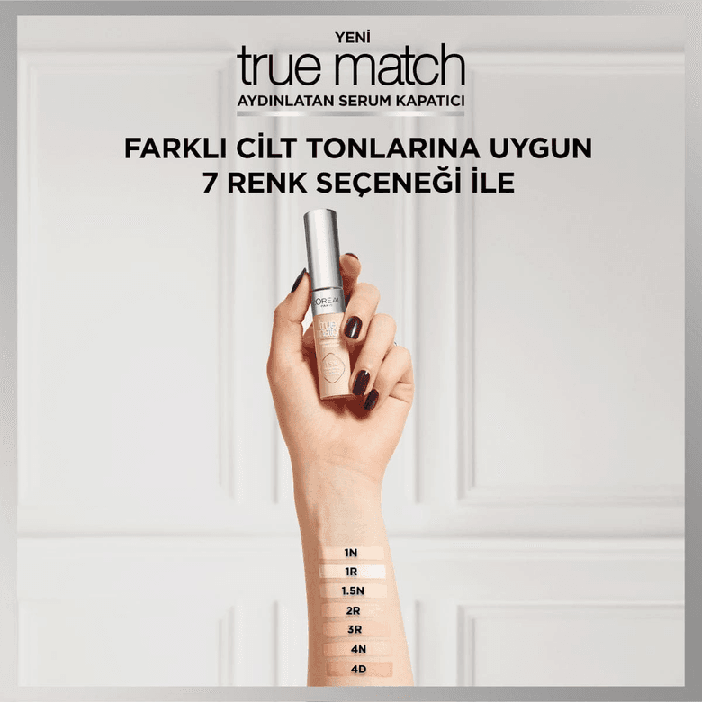 1397550 Loreal Paris True Match 1N Light Aydınlatan Serum Kapatıcı