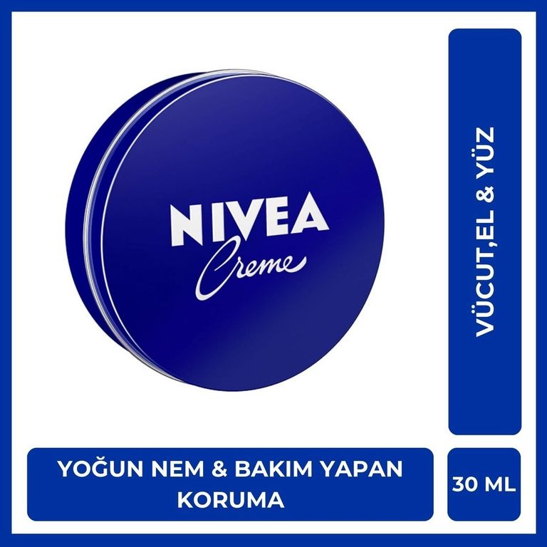 14000355 Nivea Creme Yoğun Nemlendirici 30 Ml Vücut Bakım Kremi