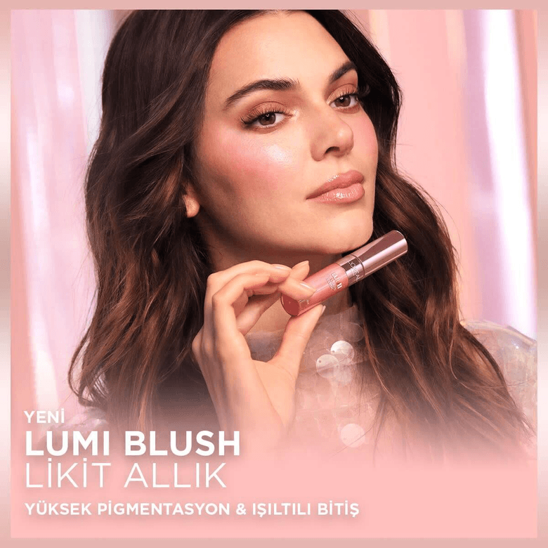 1436603 Loreal Paris Lumi Blush 640 Glowy Rouge Likit Allık