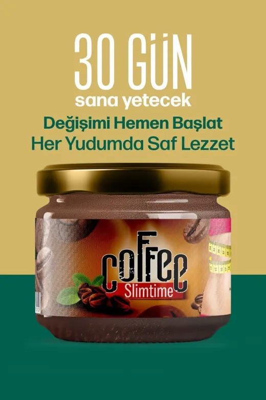 150 gr. Slimetime Coffee Hindiba Kahve 1 Aylık Kullanım