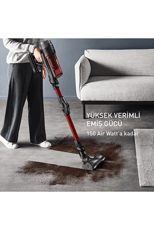 1699990o Tefal Ty2098 X-Force Flex 9.60 Complete 100 Air Watt Kablosuz Dikey Süpürge