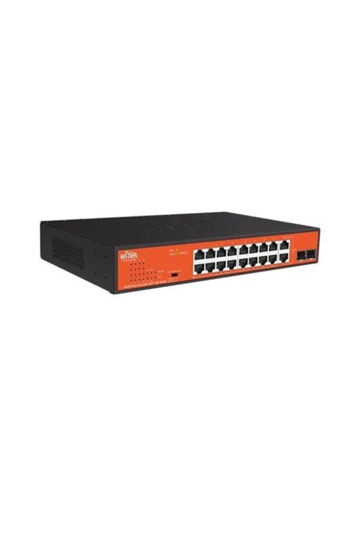 16Port 197W Full Poe Wi-Ps318Gfh Gigabit 2X Sfp Yönetilemez Switch