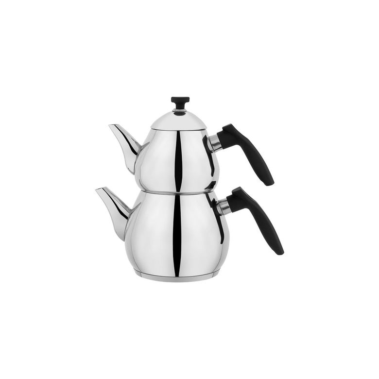 1.899,00*- Schafer Tea Chef Küçük Boy Çaydanlık Takımı 4 Parça-Siyah