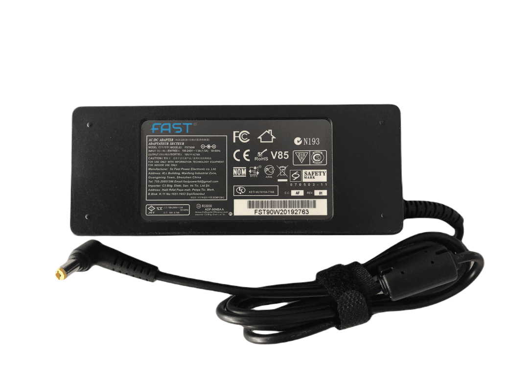 19V 4.74A 90WATT 5.5*1.7mm Notebook Adaptörü
