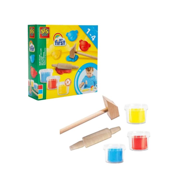 2Kids MEYXTS00014432-BLMY Mey İthalat Aletli Oyun Hamur Seti 3X90 Gr