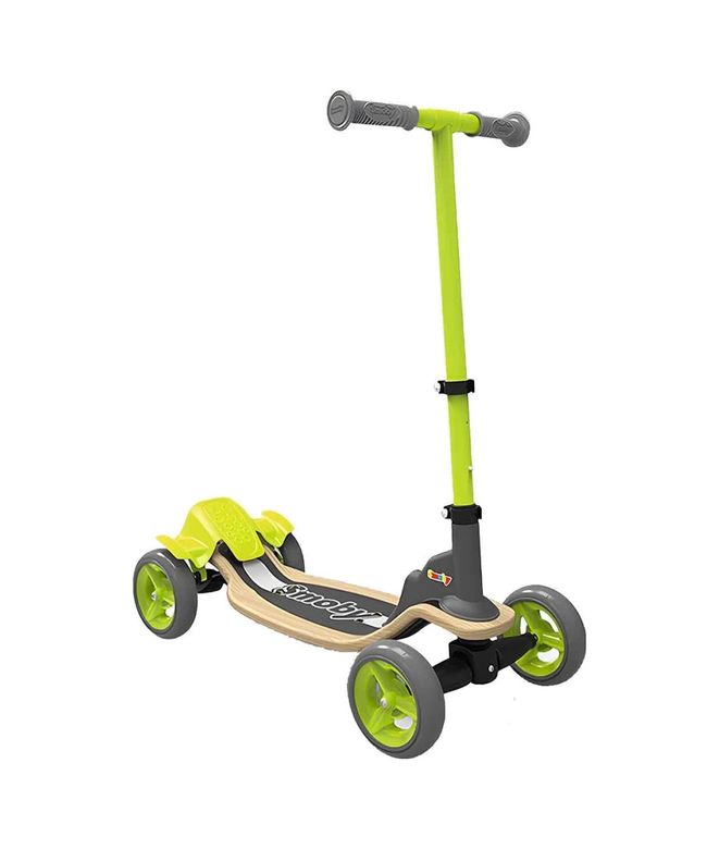2Kids MEYXTSMB-7600750700-BLMY Mey İthalat S-Cruiser Ahşap 4 Tekerlekli Scooter 7600750700