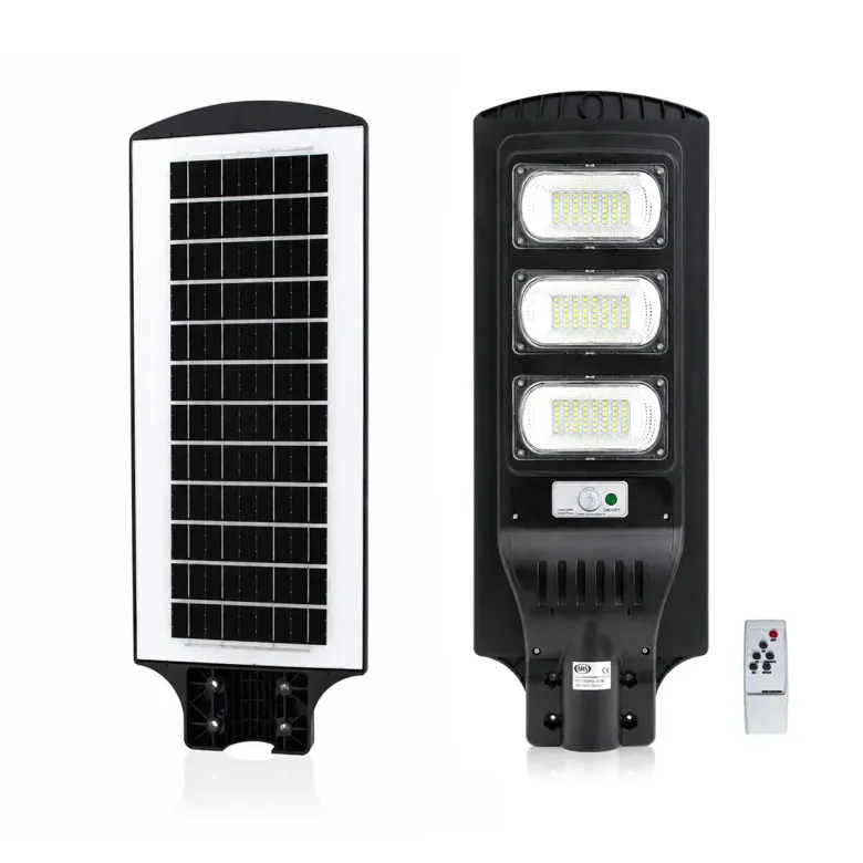 300W - 6500K SOLAR - GÜNEŞ ENERJİLİ SOKAK LAMBASI - ARMATÜR SENSÖRLÜ BAHÇE-BALKON-SOKAK ARS-348966 (4745)