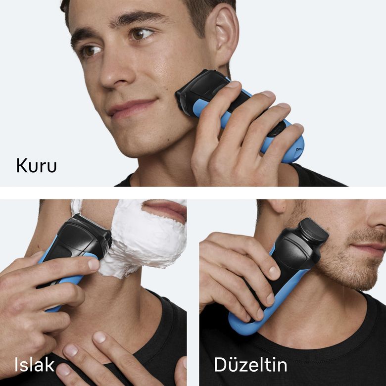 310Bt Series 3 Elektrikli Sakal Şekillendirici Ve Tıraş Makinesi Islak Ve Kuru