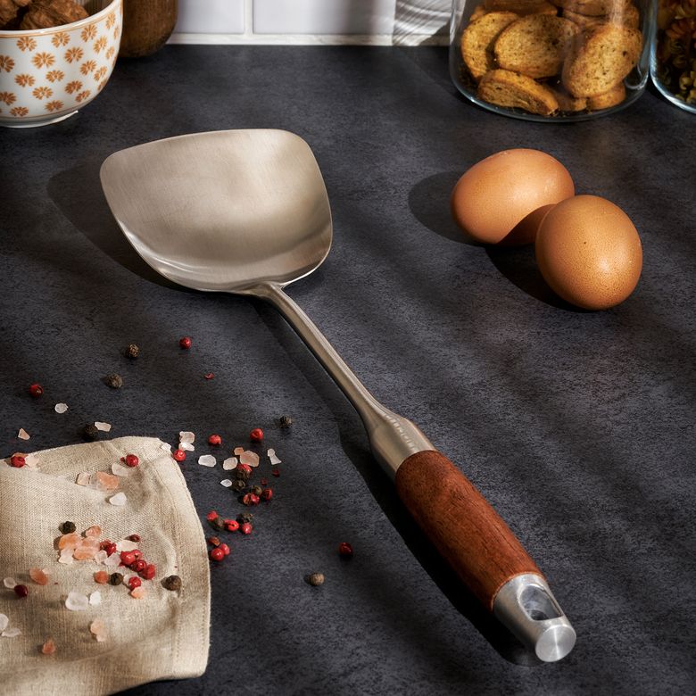 350% Emsan Woody Paslanmaz Çelik Spatula