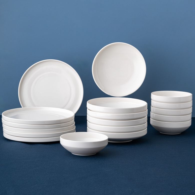 3.999 TL Emsan Alfa Porselen 18 Parça 6 Kişilik Yemek Takımı Beyaz