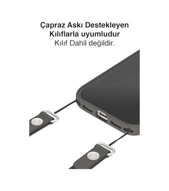 3dprototürk 57855210133169180184975 - İphone 17 Pro Max İle Uyumlu Tüm Serilerle Çapraz Ayarlanabilir Yüksek Kaliteli Şık Crossbody Strap Telefon Askısı - Sienna Acik Yeşil