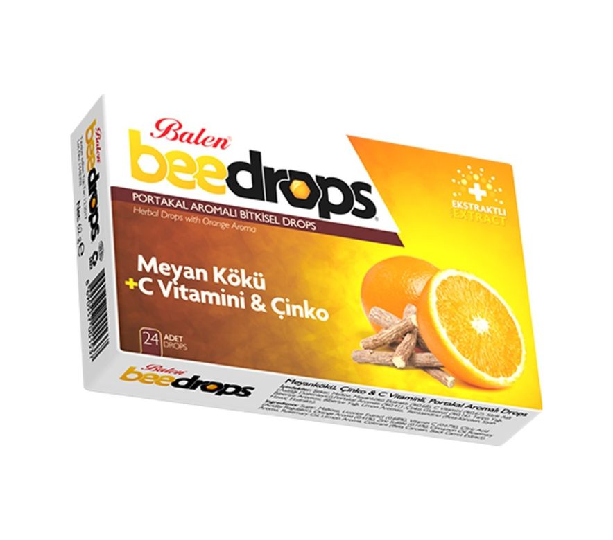 4010682 Balen Bee Drops Meyan Kökü + C Vi̇tami̇ni̇ & Çi̇nko