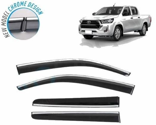 42129985 Toyota Uyumlu Hilux Kromlu Cam Rüzgarlığı 2015-2023 Arası Sunplex